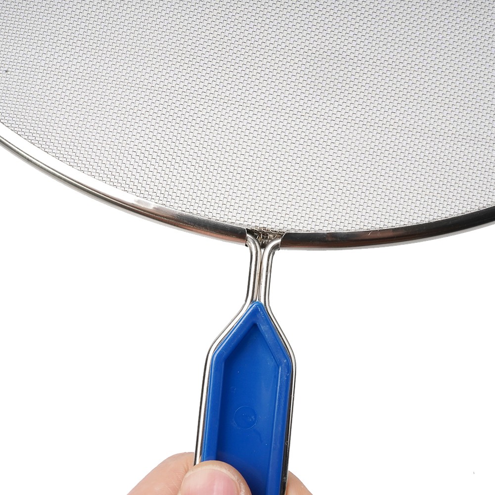 Küchenhelfer Schutz Ölnetz Anti Spritz Deckel 21cm 25cm 29cm 33cm Kochabdeckung - Bild 46 von 59