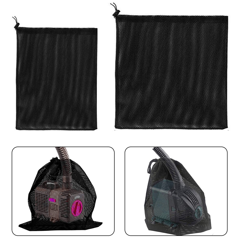 Filtre étang Cordon Serrage Nylon épais Awvlvwa Lot De 2 Sacs De Protection Pour Pompe De Bassin - 45 X 45 Cm - Grand Sac En Maille Noire - Pour Bassin, Filtres Filtre étang Cordon Serrage Nylon épais Awvlvwa Lot De 2 Sacs De Protection Pour Pompe De Bassin - 45 X 45 Cm - Grand Sac En Maille Noire - Pour Bassin, Filtres