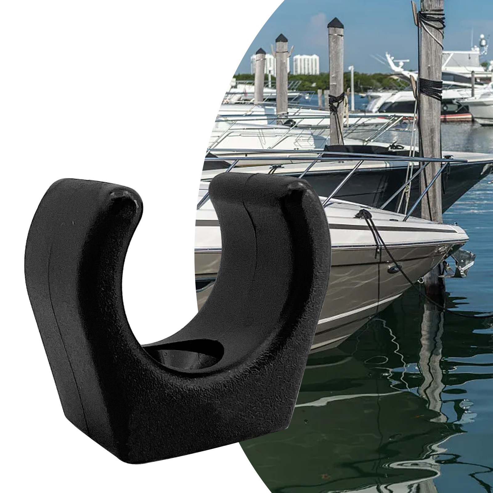 Versatile Marine Accessories for Boats and Yachts Nylon Boat Hook Clip