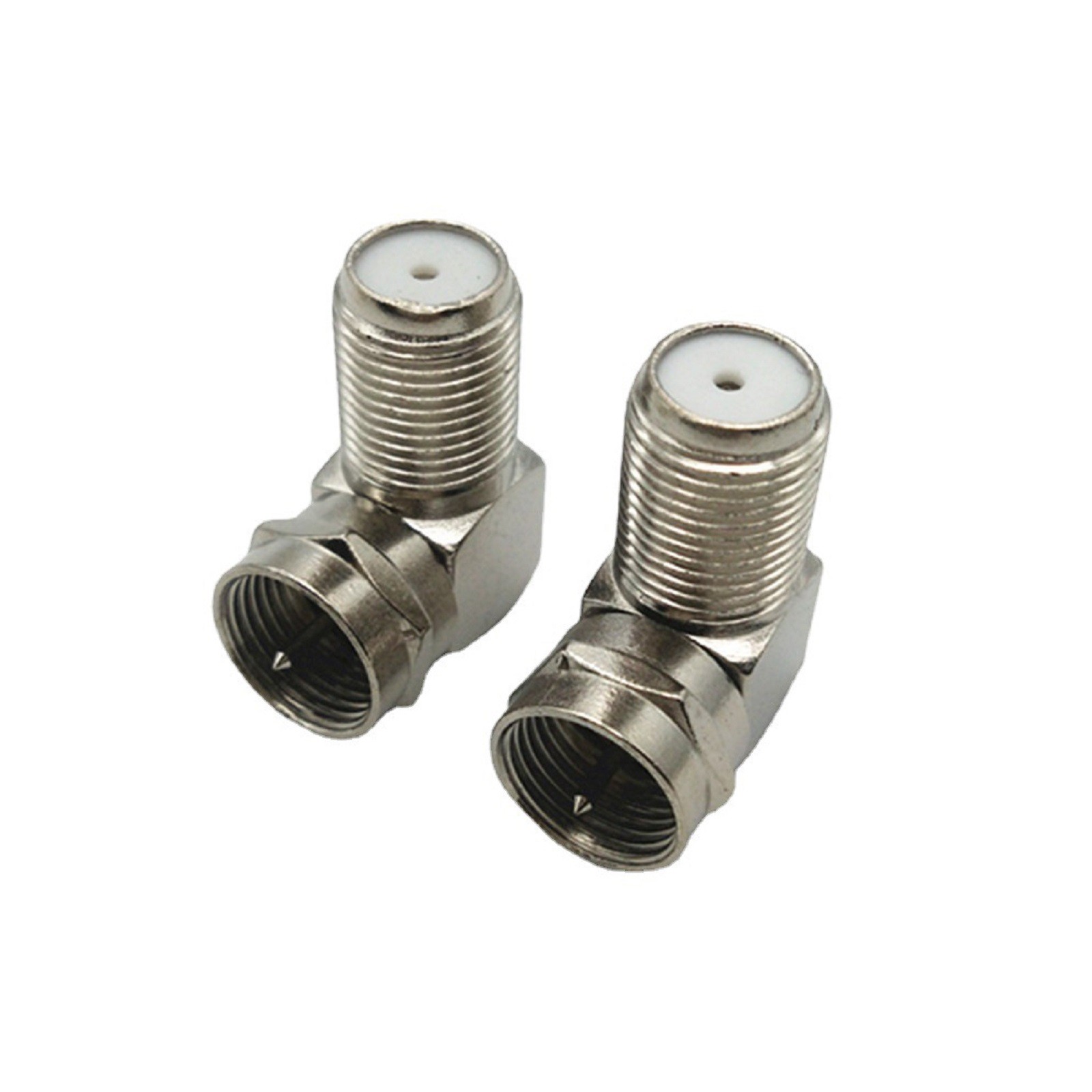 Cable TV Connector 9.2-9.4mm 90 Degrees Accessories F Male To F Female - Zdjęcie 8 z 21