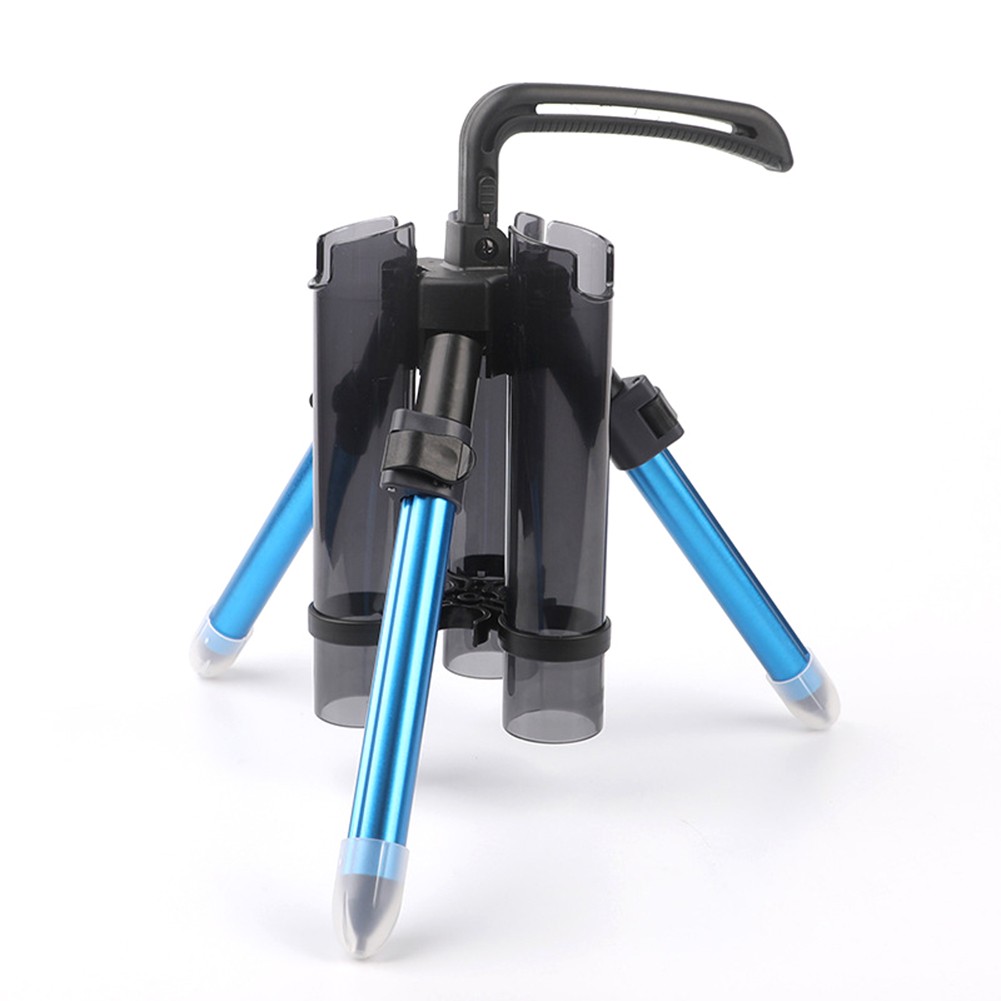 Sturdy Aluminum Alloy Fishing Pole Tripod Stand with Adjustable