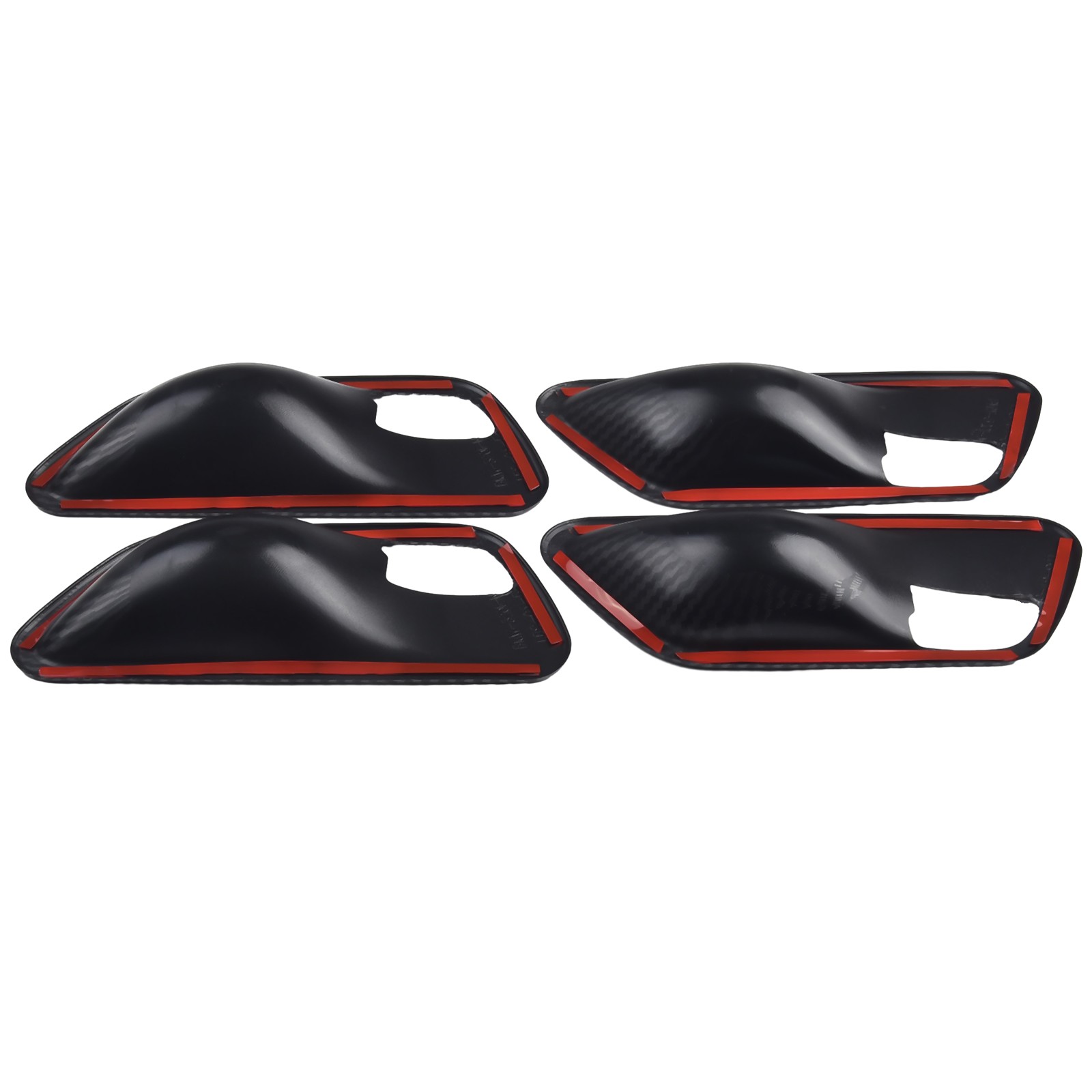 Interior Door Handle Bowl Cover Set – Carbon Look Trim For BMW 3/4 Series F30 F34 3GT