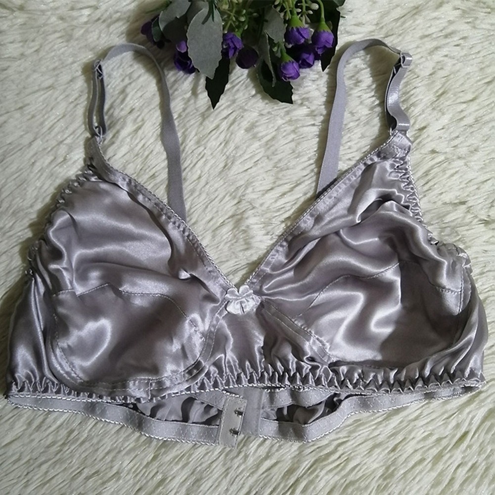 Luxurious Silk Soft Cup Bras for Women Breathable Brassiere 36C 38C 40C 44C 42C - Picture 13 of 15