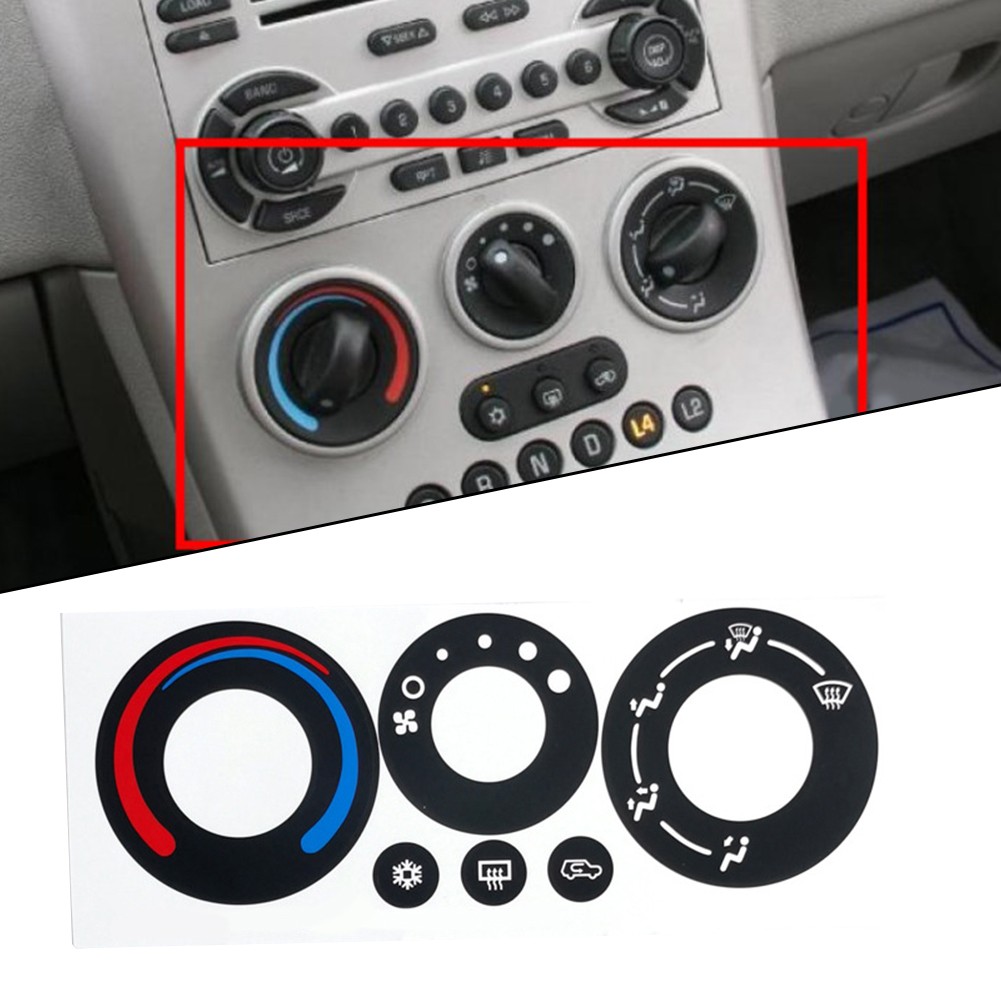 Reduce Light Penetration with Button Sticker for Pontiac Torrent 2005 2006 - Picture 18 of 23