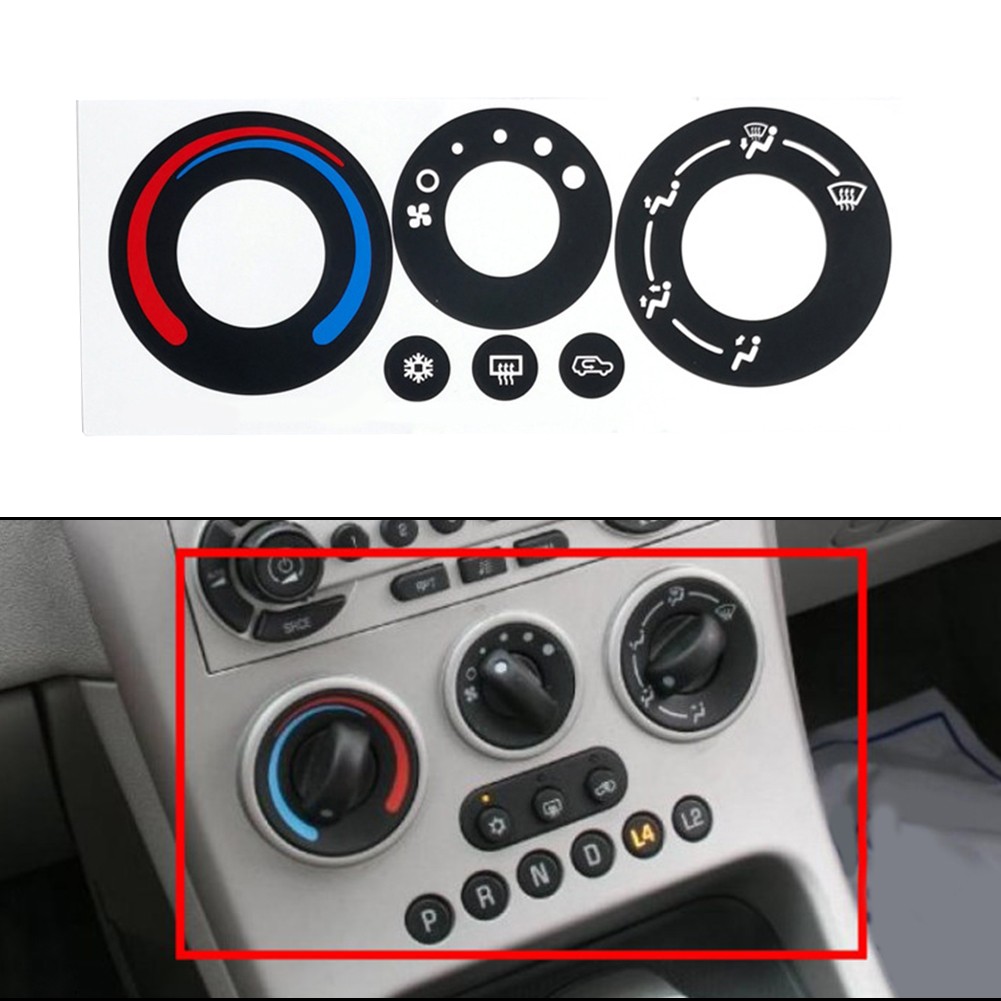 Reduce Light Penetration with Button Sticker for Pontiac Torrent 2005 2006 - Picture 19 of 23