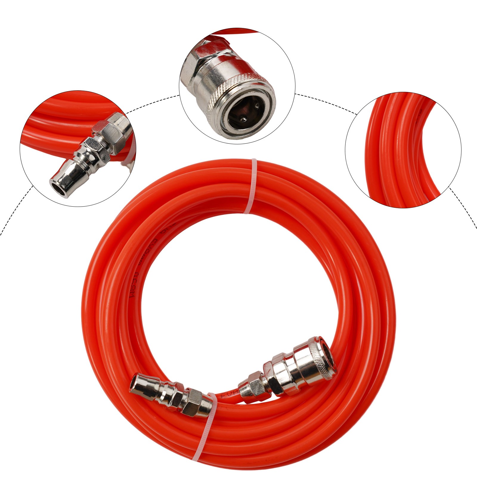 5 Meters Pneumatic Pipe C-type Quick Coupling High Pressure High Quality