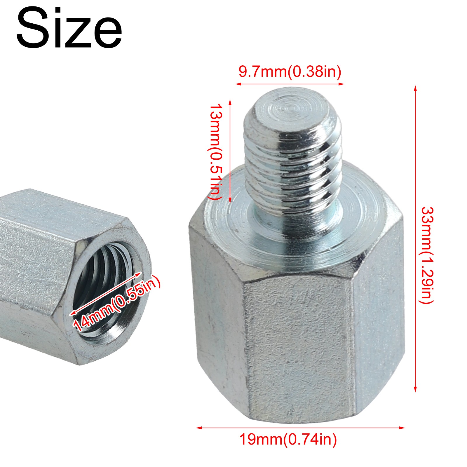 M10 a M16 a 5/8-11 o 5/8-11 a amoladora adaptadora para amoladora angular - Imagen 67 de 99
