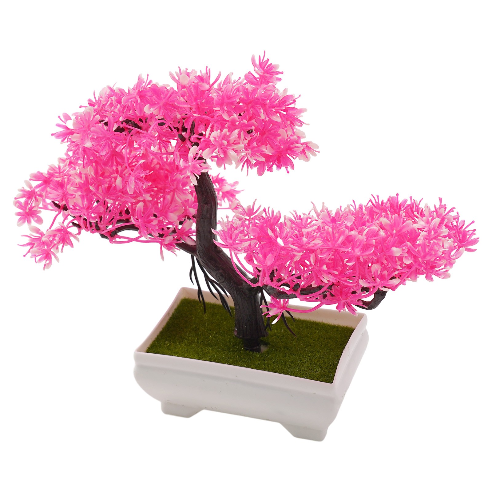Durable Bonsai Potted Plant Artificial Pot Plastic Simulation Pine Tree - Picture 27 of 61