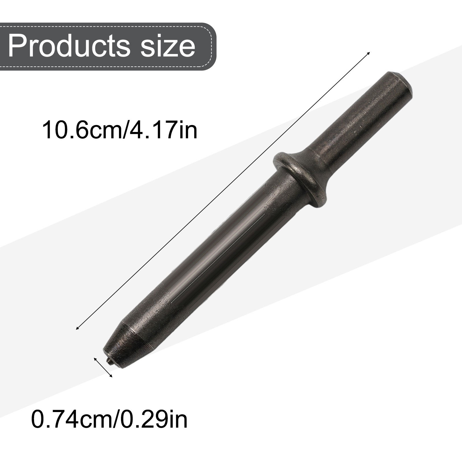 Rivet Head Heavy Duty High Carbon Steel Semi-hollow Workshop Equipment