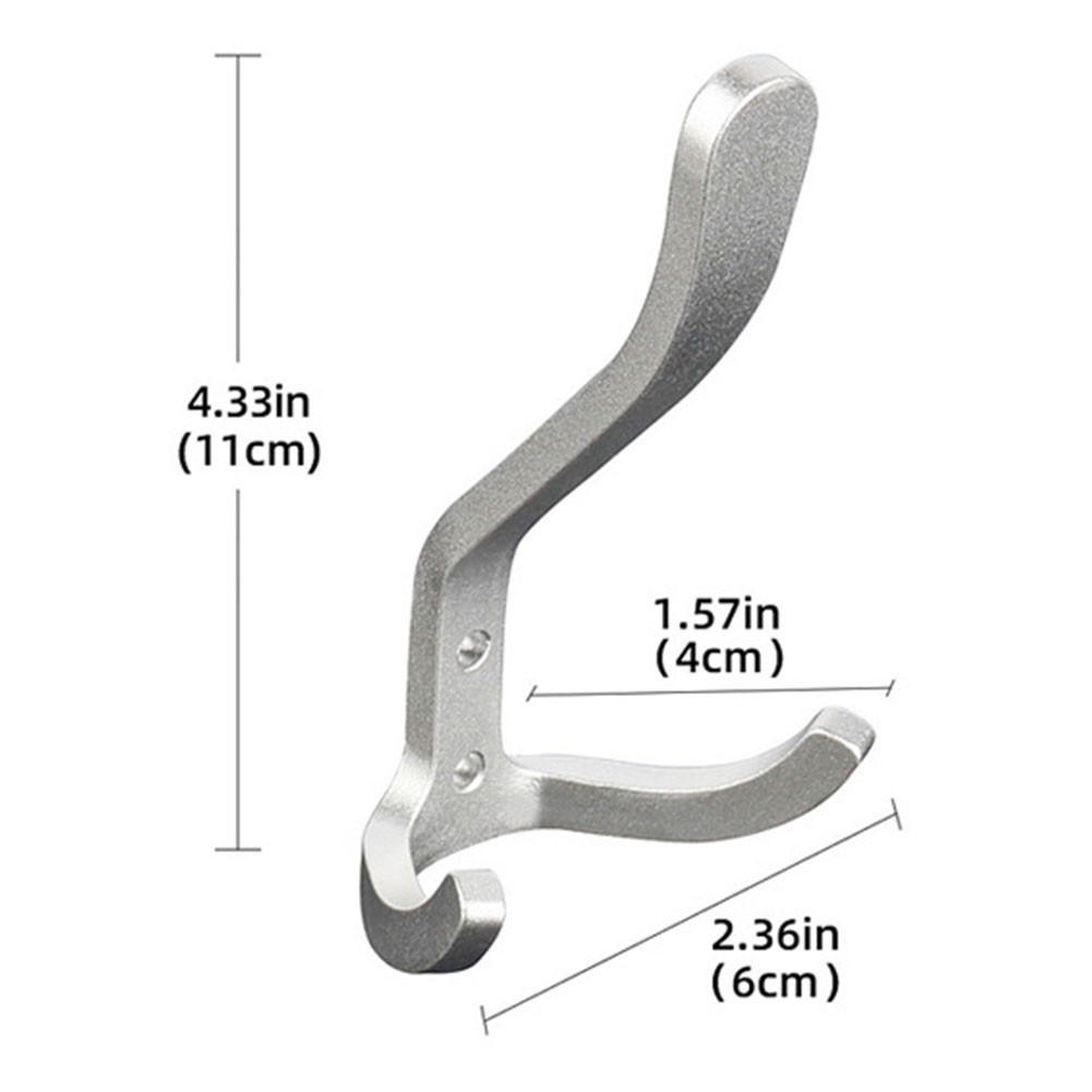 High Quality Aluminum Alloy Wall Hook Rust Proof Waterproof and Versatile - Picture 23 of 48