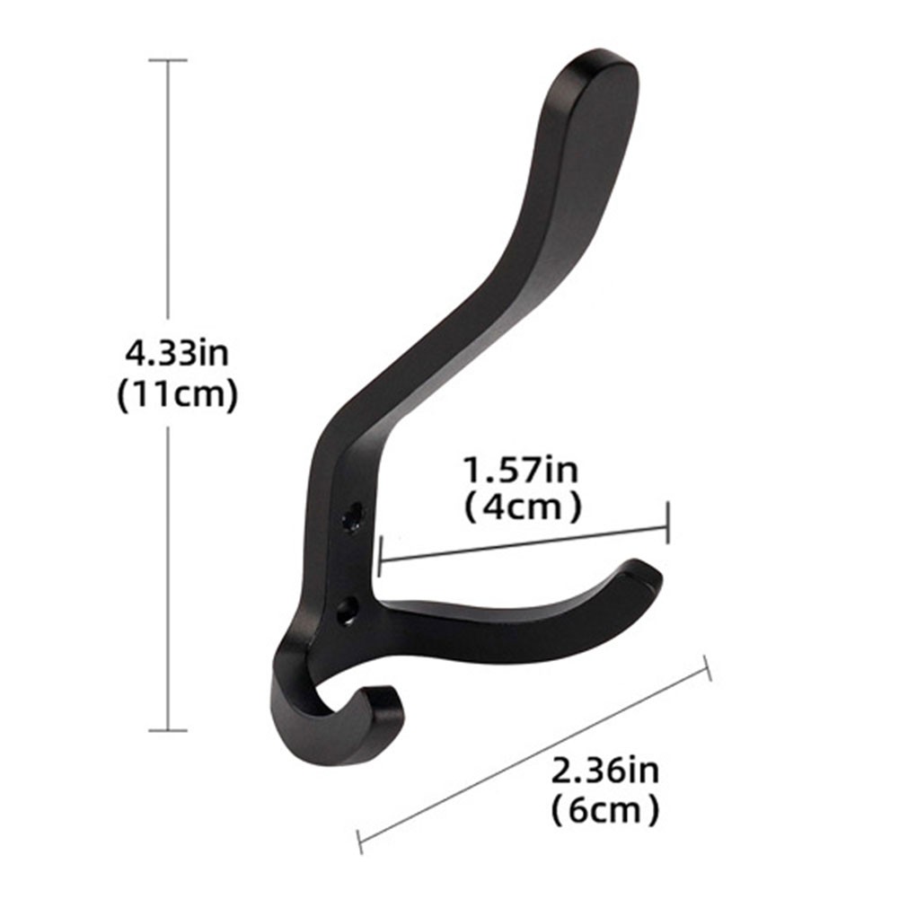 High Quality Aluminum Alloy Wall Hook Rust Proof Waterproof and Versatile - Picture 24 of 48