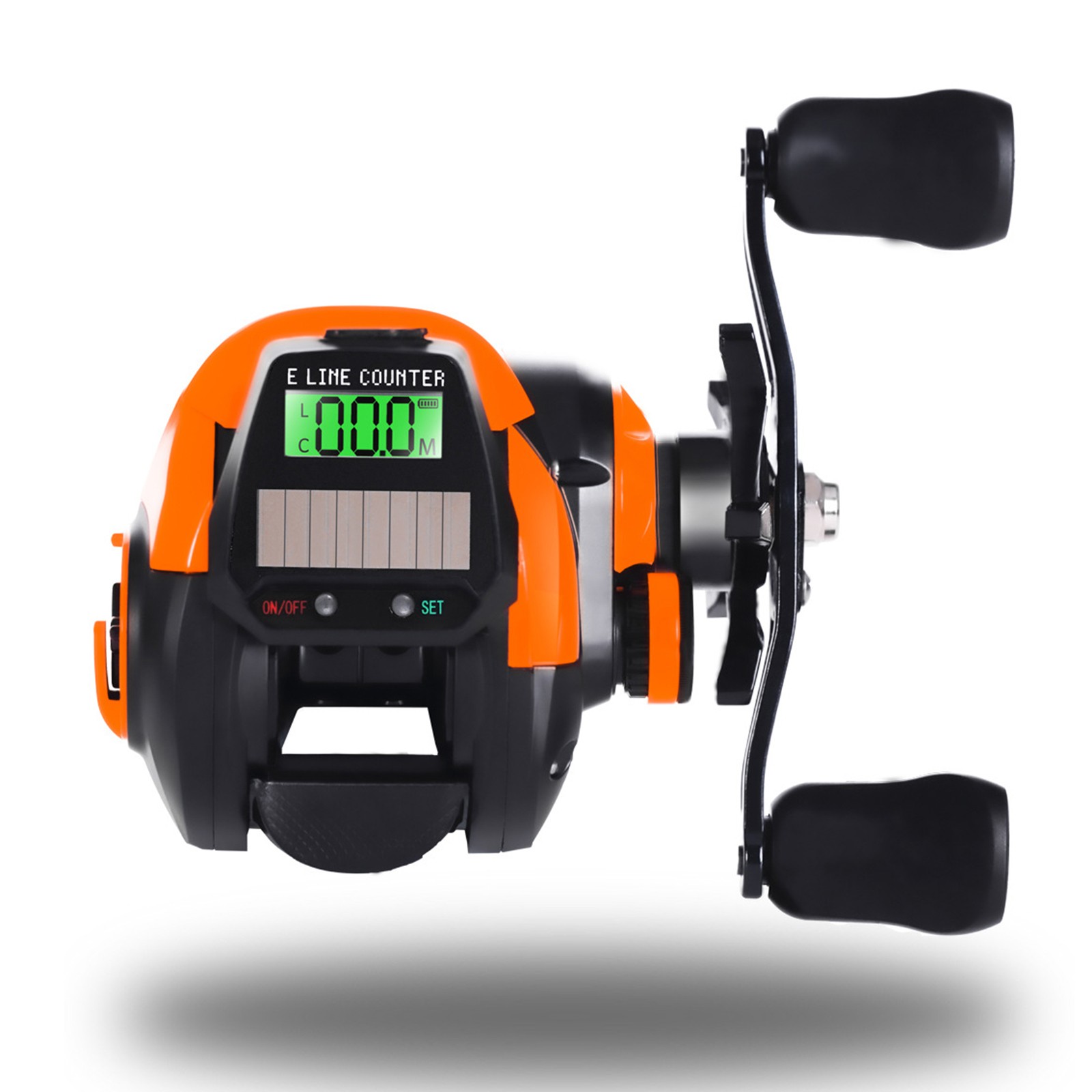 Accurate Line Counter Fishing Reel 7 21 Gear Ratio Digital Display