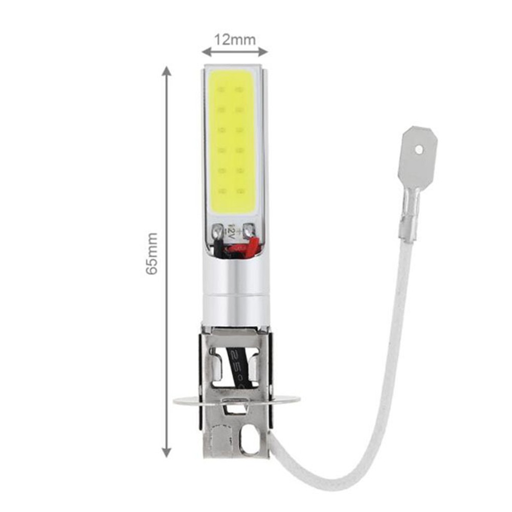 4x H3 Super Bright 80W COB-LED Headlight Kit Fog Driving Bulbs 6000K White - Picture 21 of 23