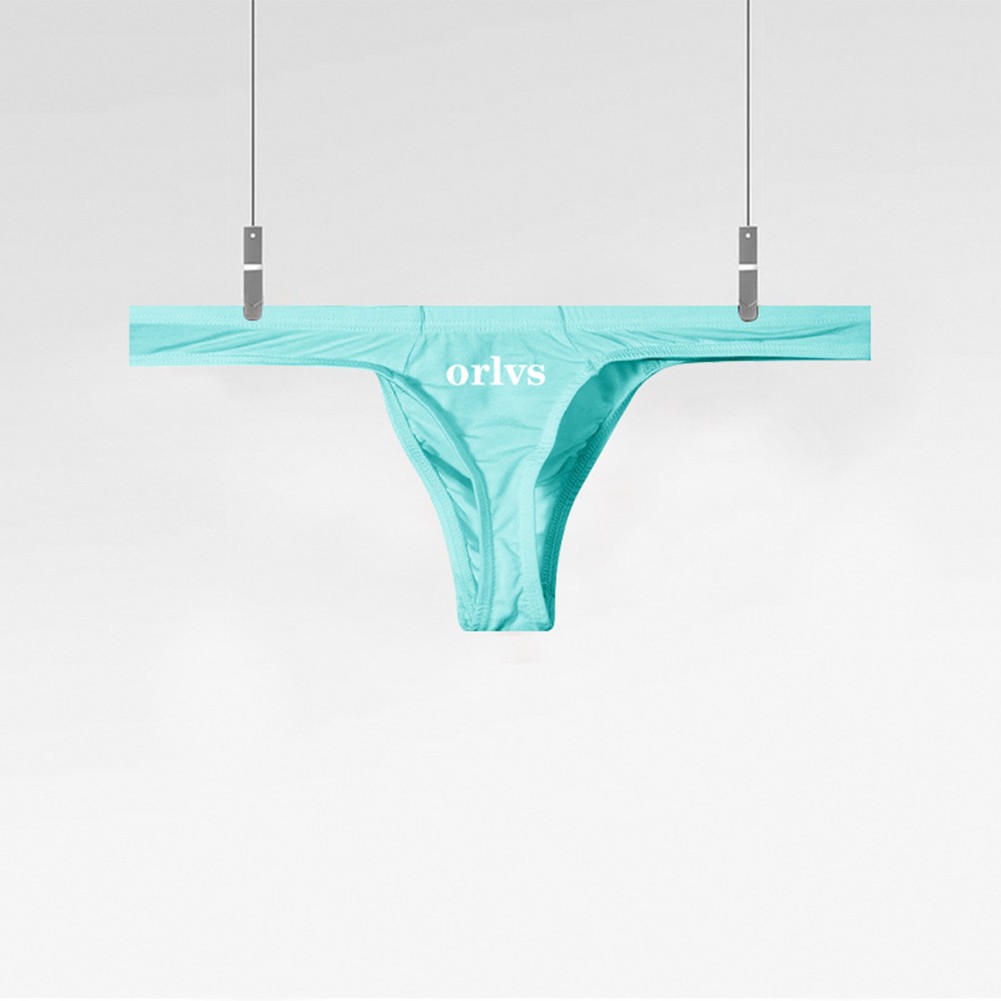 Comfy Fashion Underwear G-String Breathable Bright Blue Classic Low Rise - Picture 10 of 16