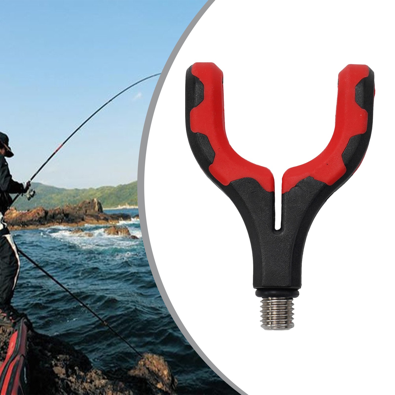 British M3/8 Compatible Fishing Rod Holder for Carp Anglers Storage Option