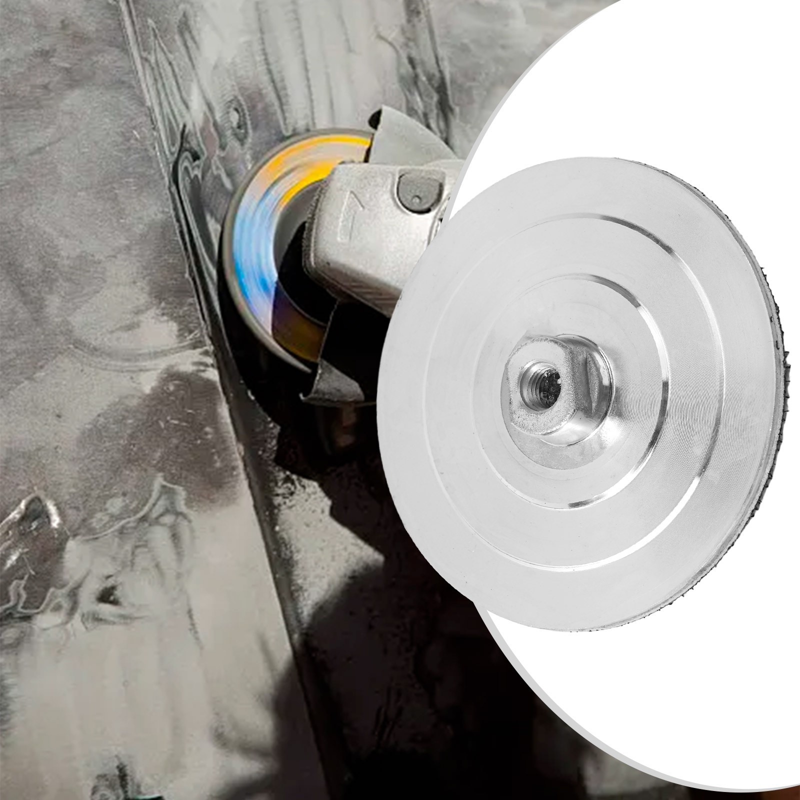 Sleek and Functional 4 Inch Backer Pad Made of Strong Aluminum Material - Picture 25 of 67