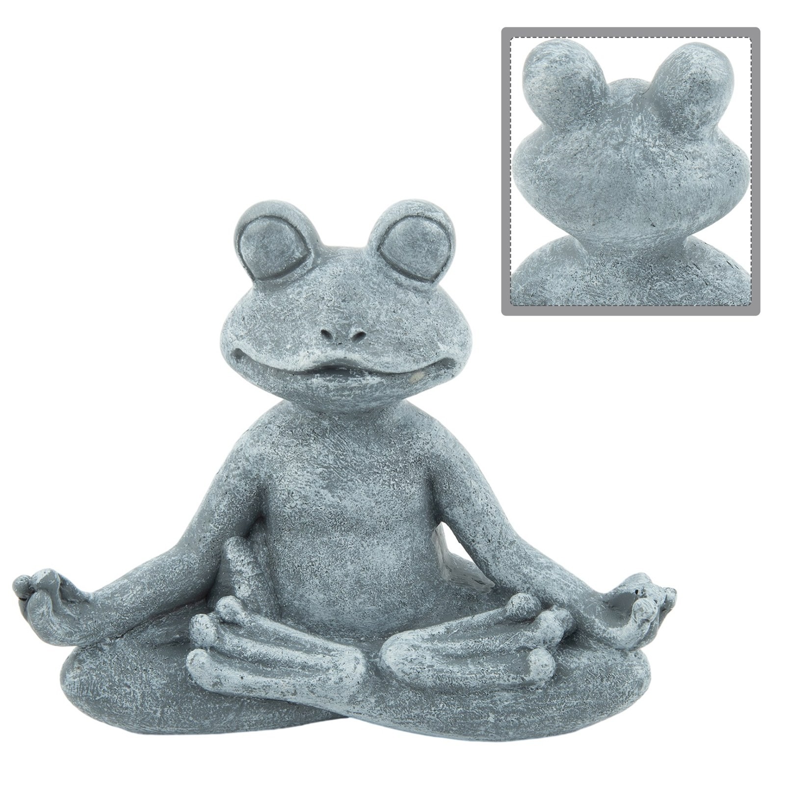 Suitable For Your Garden Meditating Frog Home Garden Decor Outdoor Statue - Picture 17 of 60