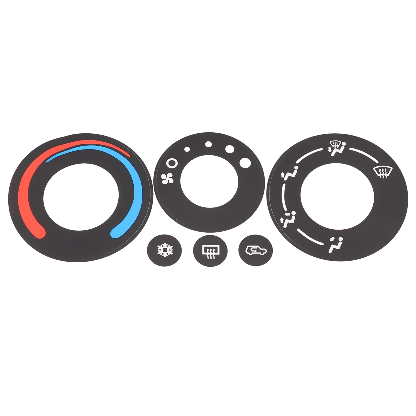 Reduce Light Penetration with Button Sticker for Pontiac Torrent 2005 2006 - Picture 14 of 23