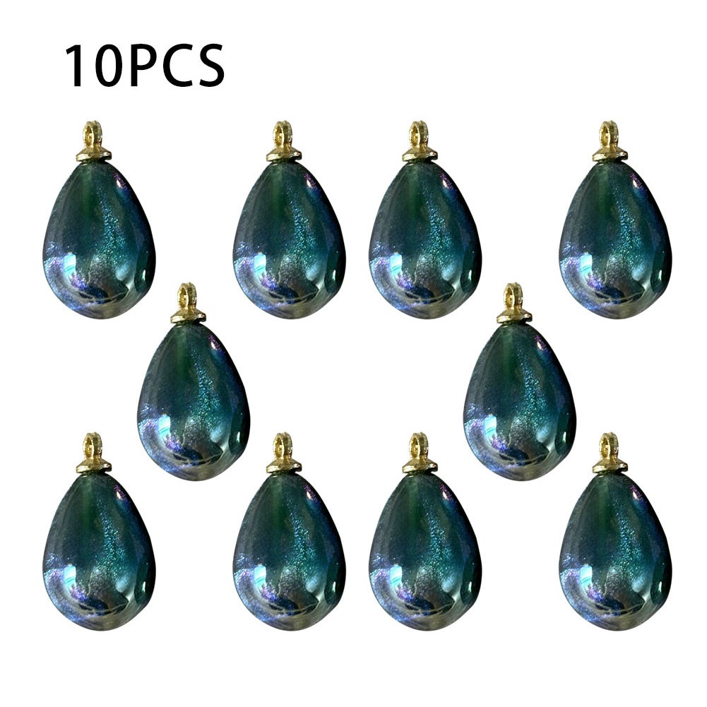 Explore Your Creativity with 10 Water Drop Pendants for Jewelry Making - Picture 18 of 18