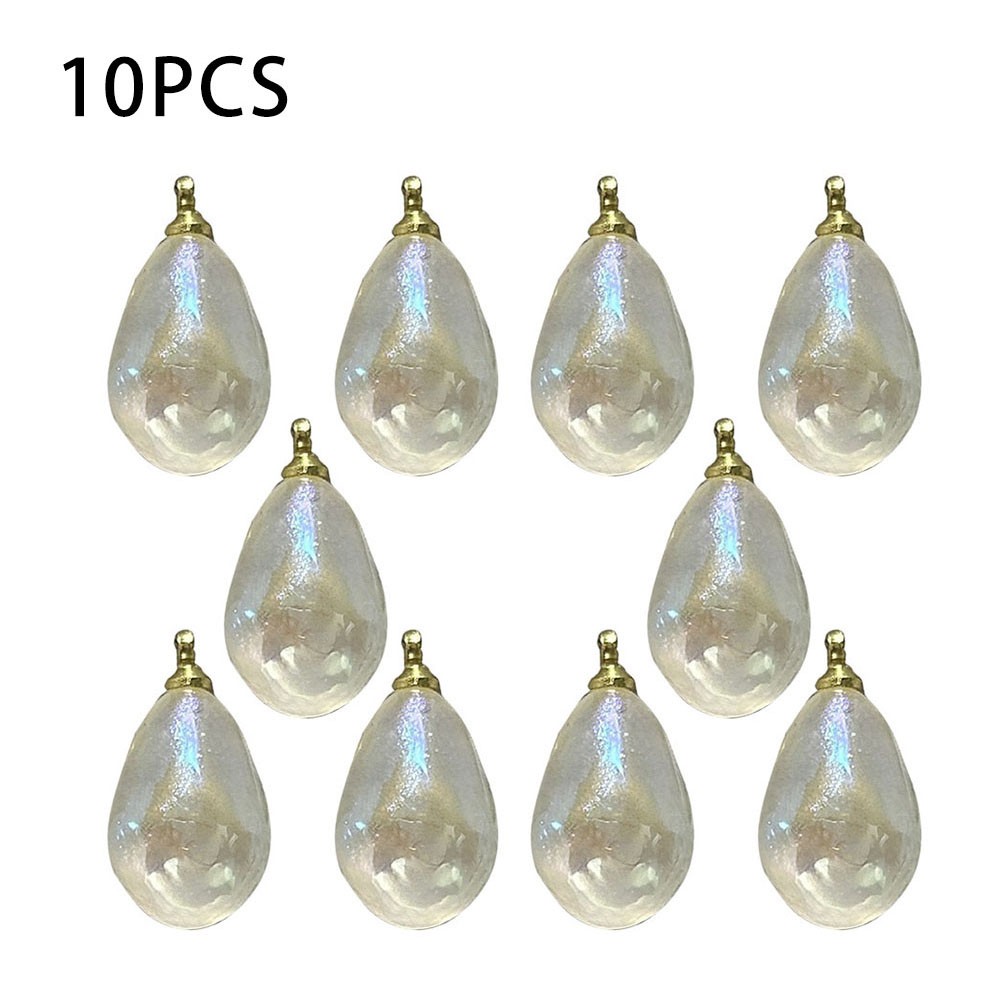 Explore Your Creativity with 10 Water Drop Pendants for Jewelry Making - Picture 14 of 18
