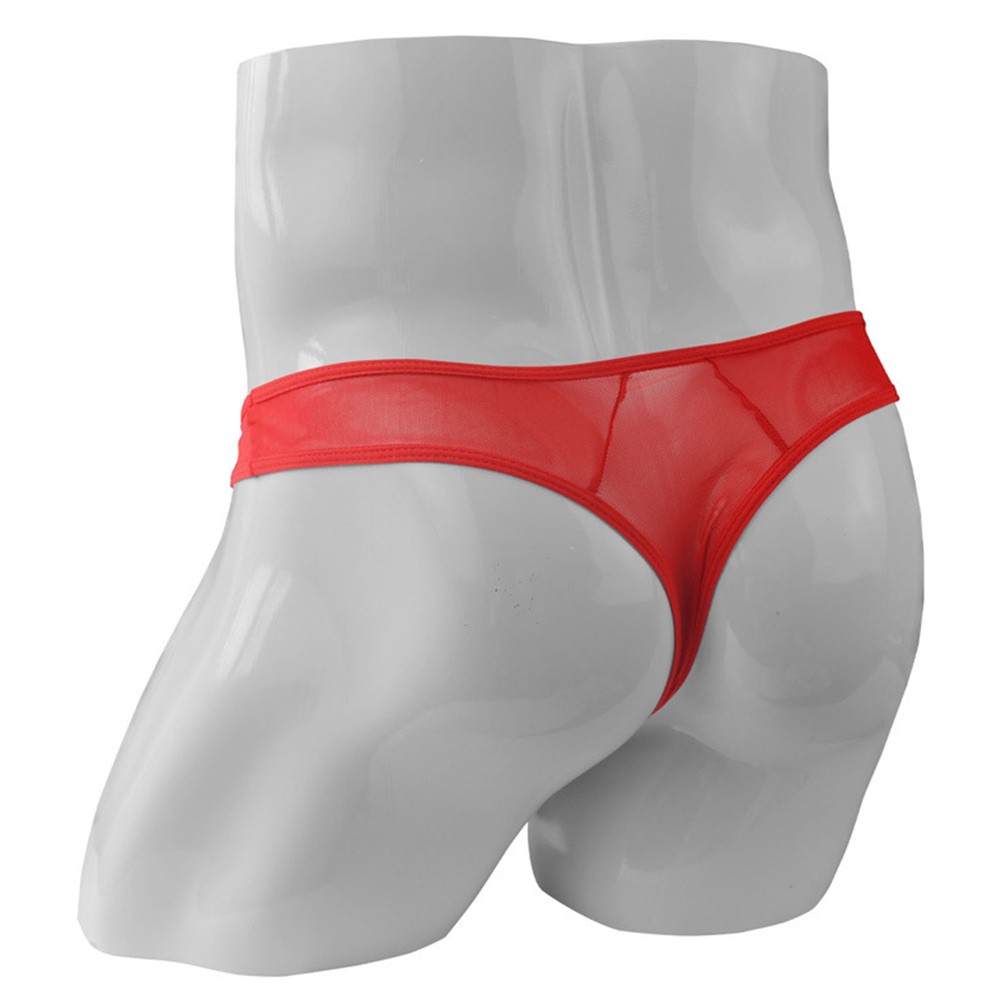 Transparent Mesh Elephant Nose Pouch Boxershorts Trunks Unterhose für Herren - Bild 26 von 52