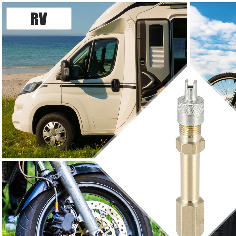Praktische Messing Reifen Ventilschaft Verlängerung für Auto Wohnmobil Roller - Bild 17 von 24