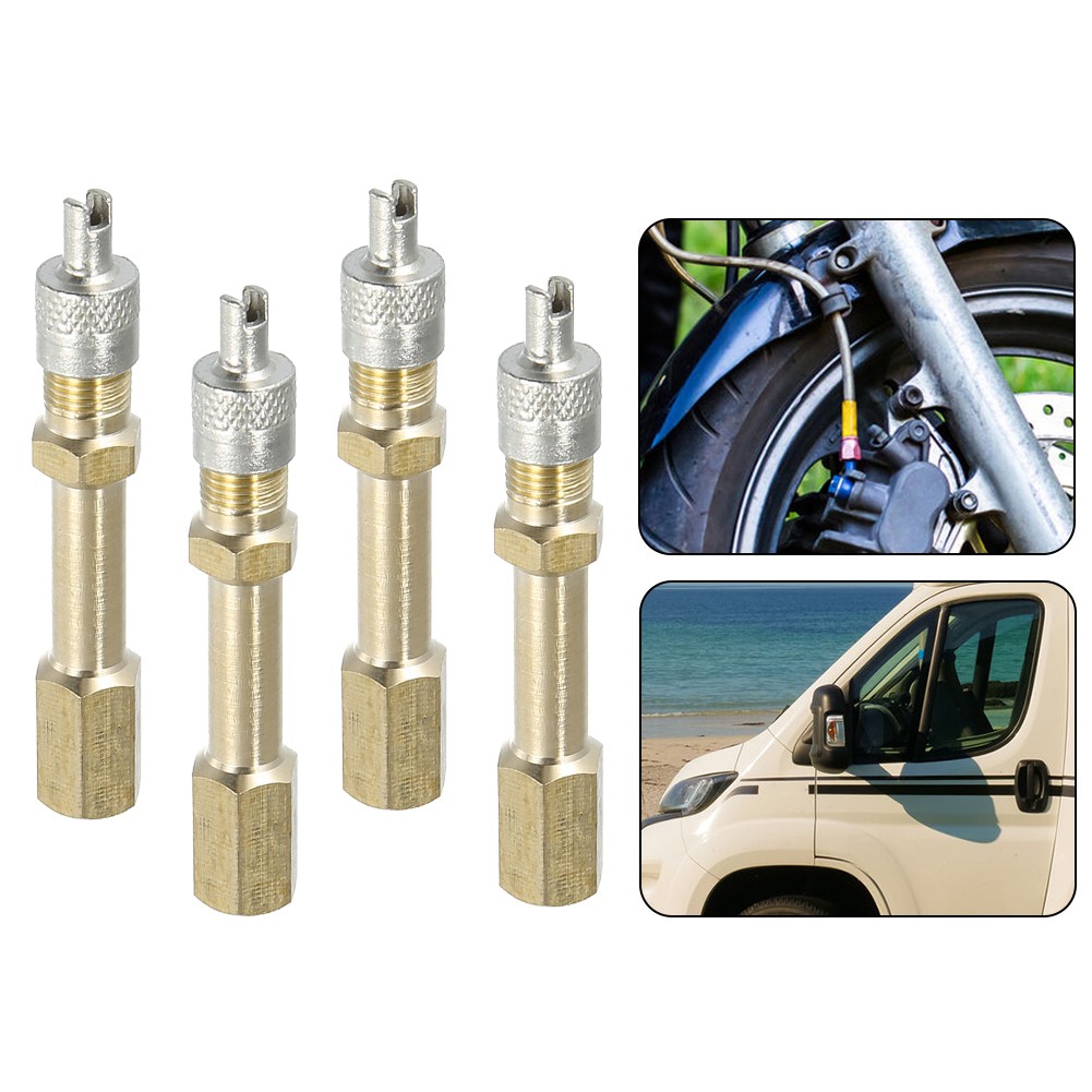 Praktische Messing Reifen Ventilschaft Verlängerung für Auto Wohnmobil Roller - Bild 16 von 24