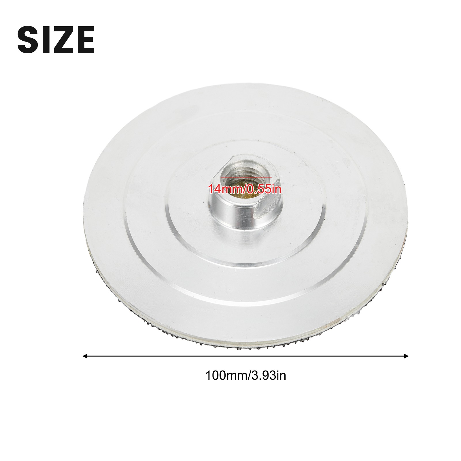 Sleek and Functional 4 Inch Backer Pad Made of Strong Aluminum Material - Picture 41 of 67
