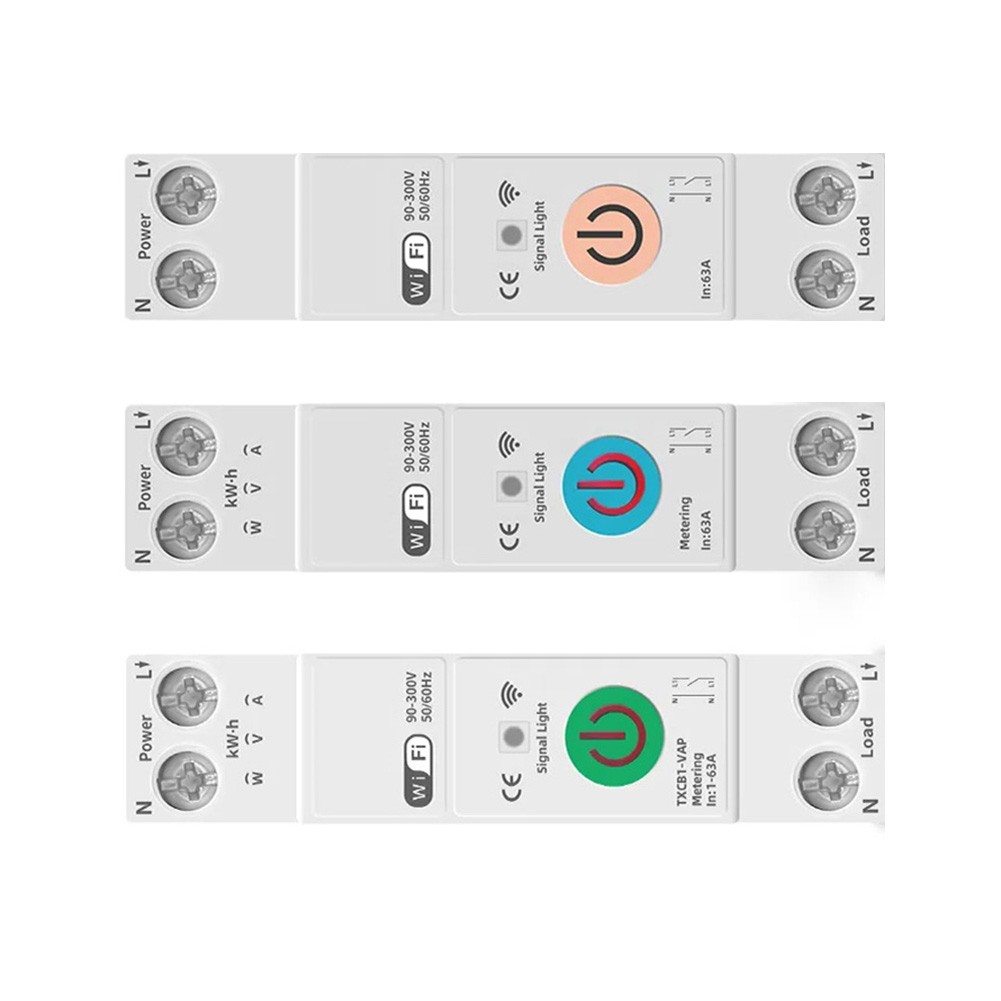 Smart Energy Meter with WiFi Connectivity and Energy Monitoring for TUYA