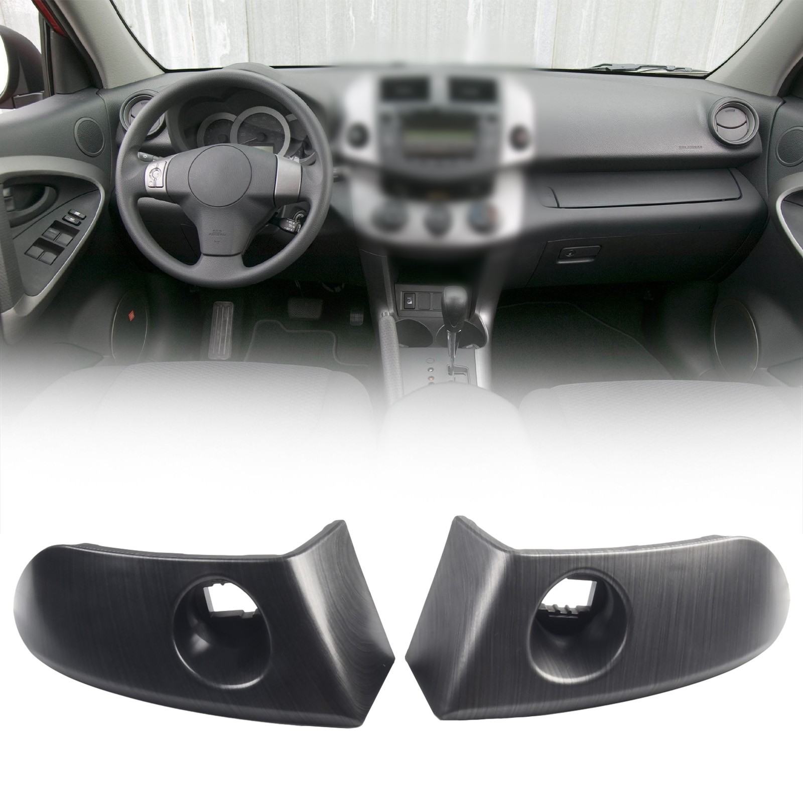 Finish Panel Trim Accessories Center Instrument Cluster For Toyota Plastic - Picture 12 of 12