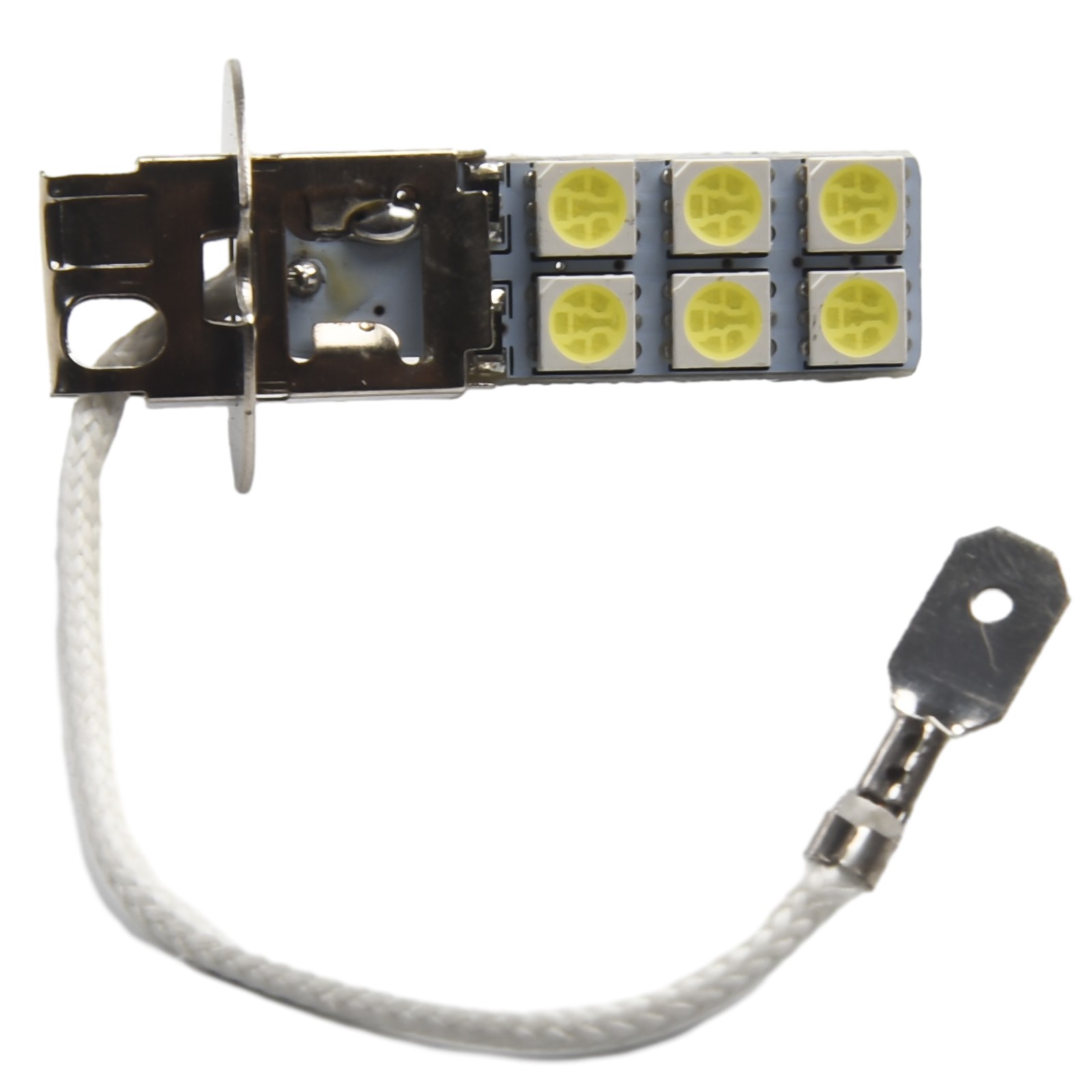 High Lumen Output 2Pcs H3 LED Fog Driving Light Bulbs for Improved Vision - Picture 11 of 20
