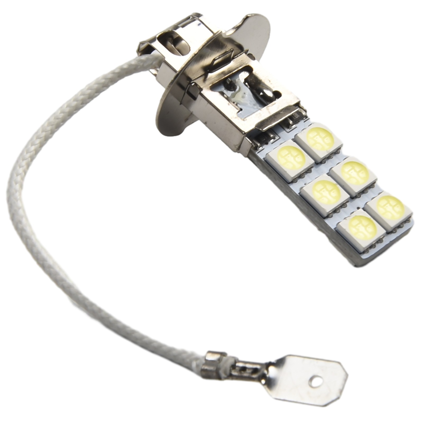 High Lumen Output 2Pcs H3 LED Fog Driving Light Bulbs for Improved Vision - Picture 12 of 20