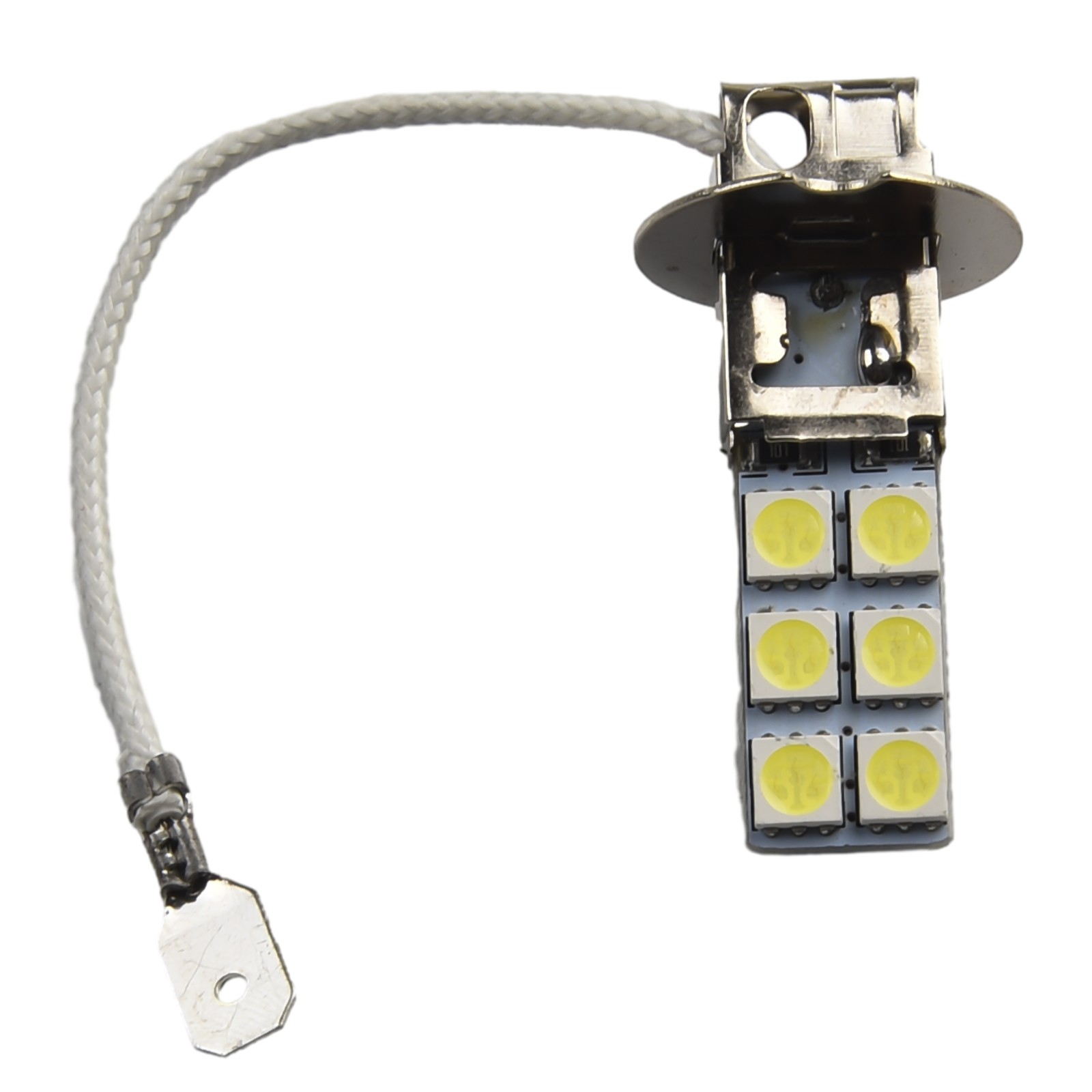 High Lumen Output 2Pcs H3 LED Fog Driving Light Bulbs for Improved Vision - Picture 13 of 20