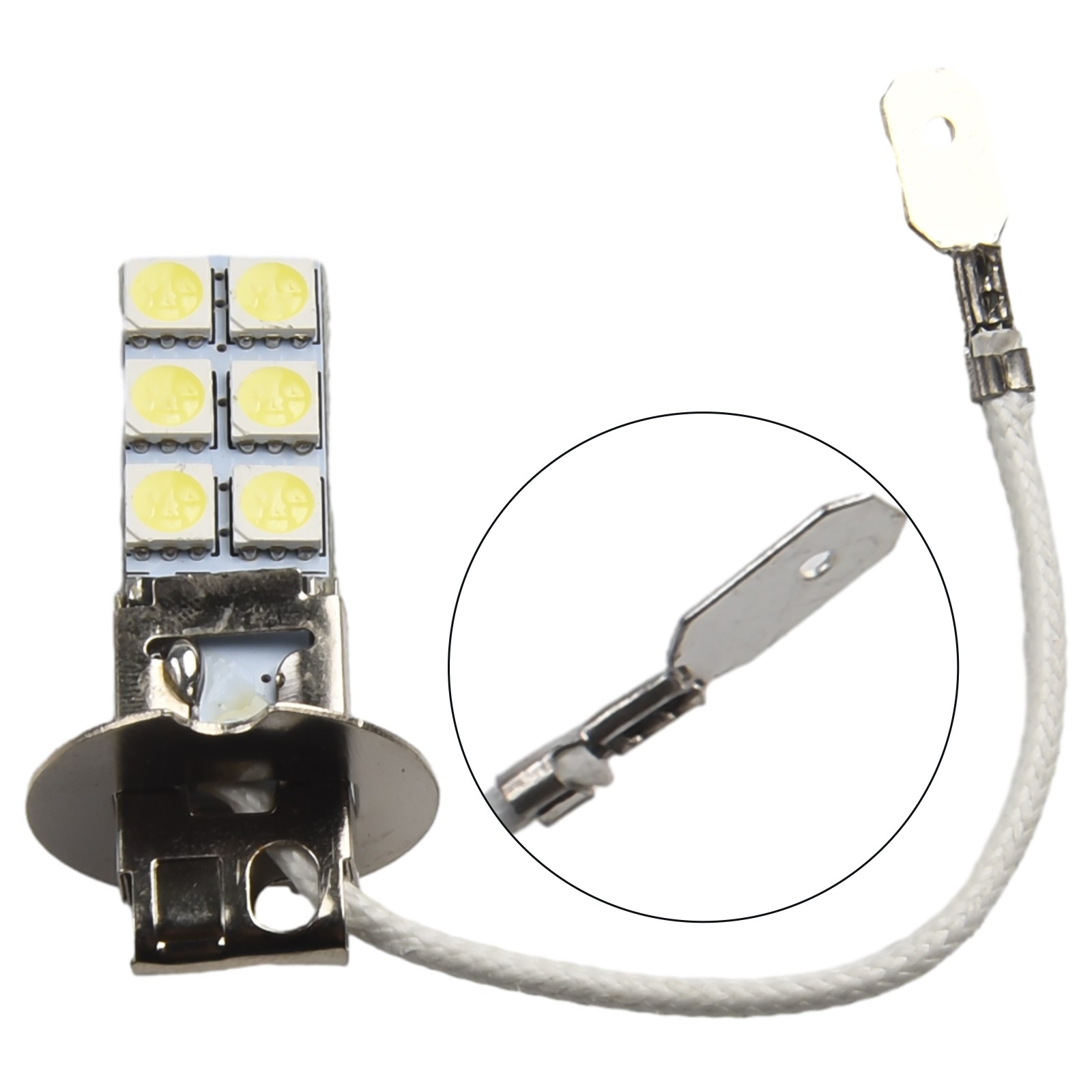 High Lumen Output 2Pcs H3 LED Fog Driving Light Bulbs for Improved Vision - Picture 4 of 20