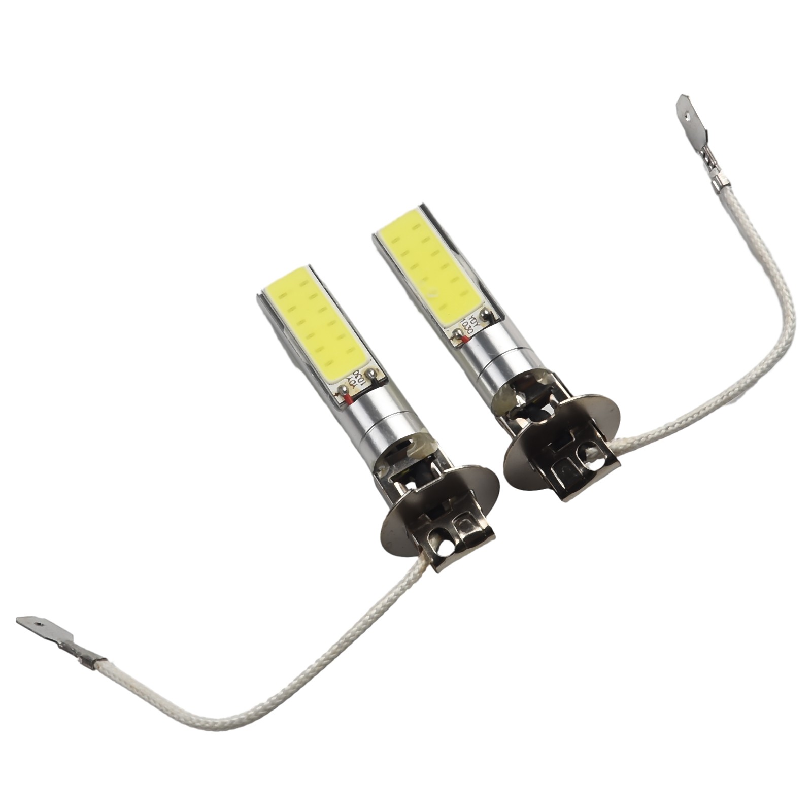 4x H3 Super Bright 80W COB-LED Headlight Kit Fog Driving Bulbs 6000K White - Picture 12 of 23