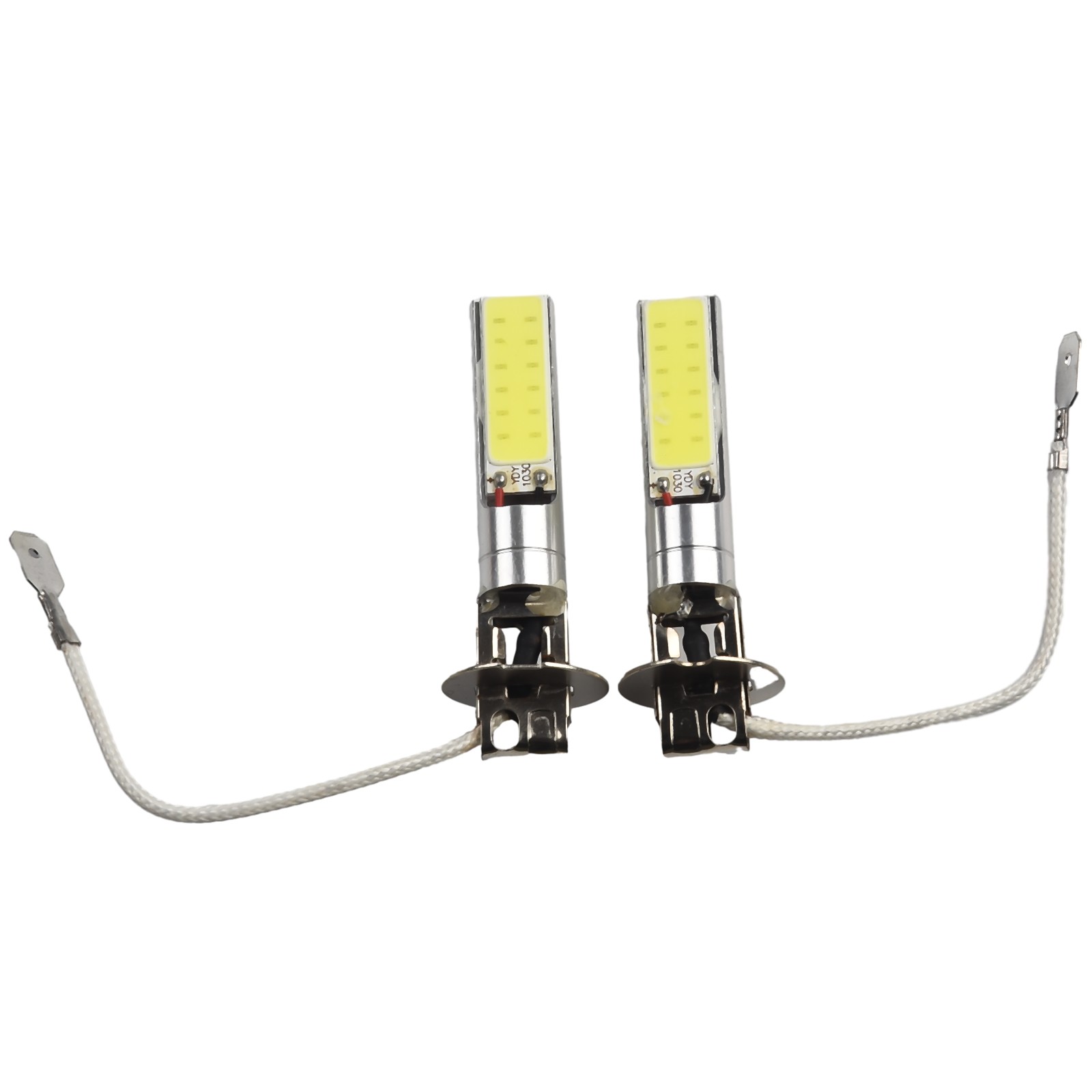 4x H3 Super Bright 80W COB-LED Headlight Kit Fog Driving Bulbs 6000K White - Picture 14 of 23