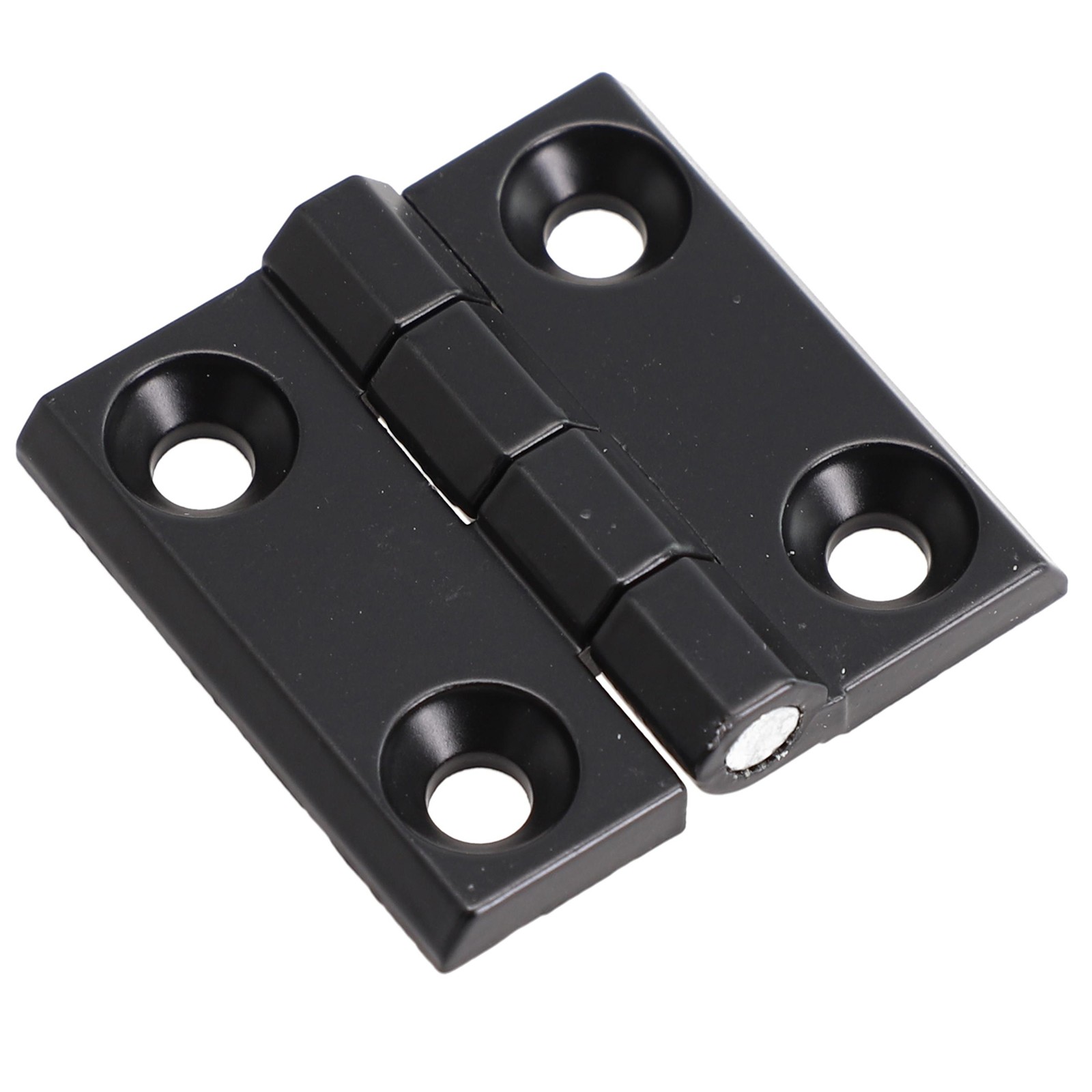 1 Pc Butt Hinges Door Metal Black Hinges/Cabinet Aluminium Box Backflap Shed New