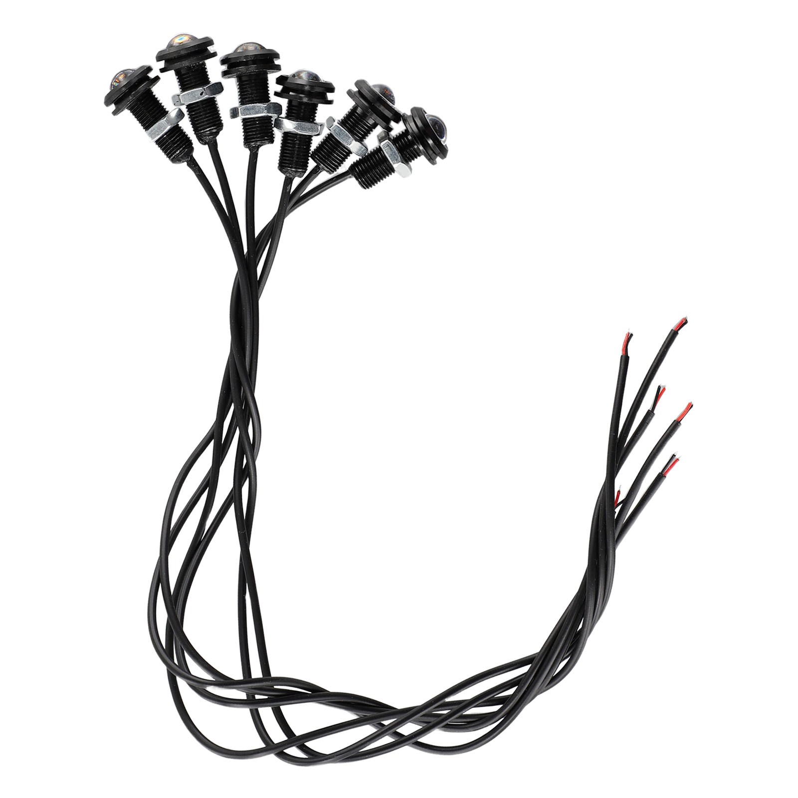 High Quality LED Lights Lamp Spare Waterproof 12V DC 6pcs Set Accessories - Picture 4 of 12