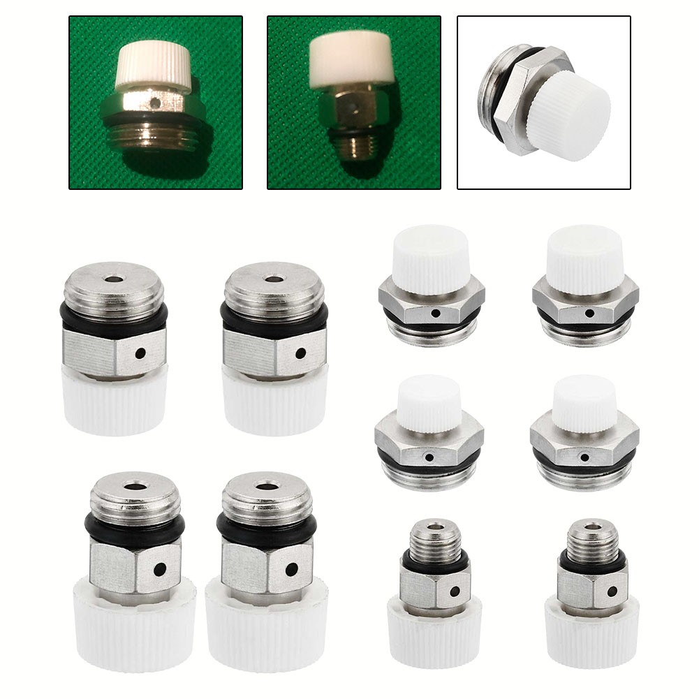 Valvola Di Sfiatamento Manuale Per Radiatore + Spina 1/2 BSP - Per Spurgo Aria Dagli Impianti - Foto 6