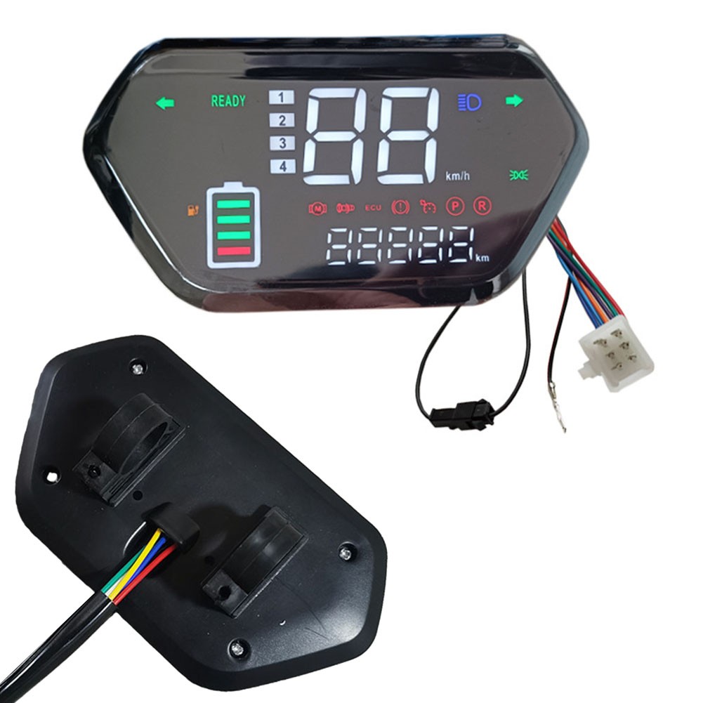 Bike Computer Electric Bike Panel Screen 24V 36V 48V 60V 72V Universal Electric Bike Lcd Control Panel 5 Pin Connector For 222mm Handlebar I3478871893 Panneau Electrique
