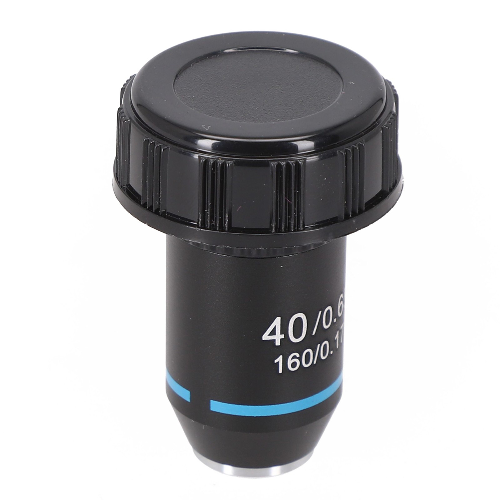 Black Microscope Objective Lens 195 Microscope Parts 4X/10X/20X/40X/60X ...