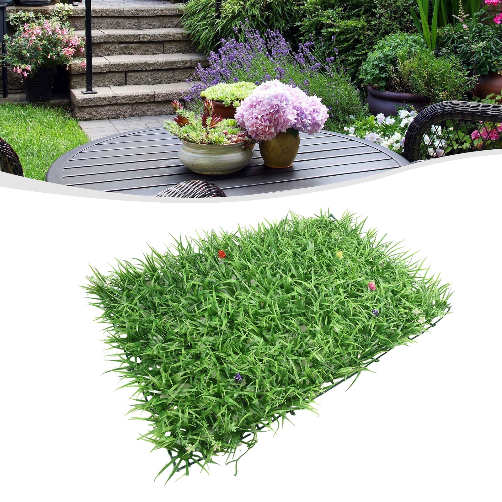 Knstlicher Rasen Pflanzen Praktisch 40*60 Cm Rasen Kunststoff Langlebig |  eBay.de