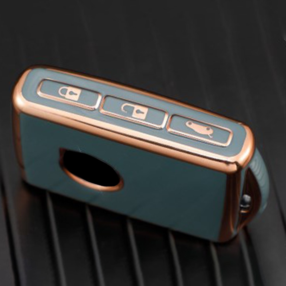 ?TPU Car Remote Key Fob Case Cover Shell For Volvo S60 S90 V90 XC40 XC60 XC90# - Foto 46 di 60