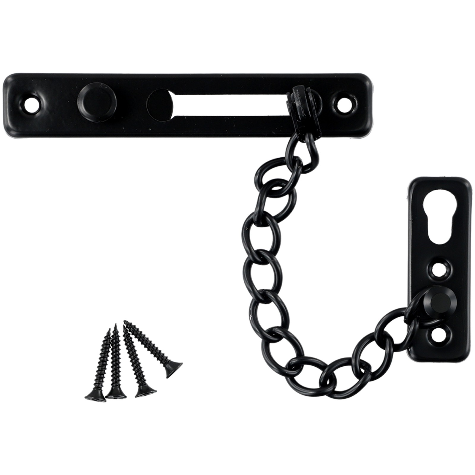 Door Security Chain Restrictor Strong Safety Lock Guard Catch Latch W