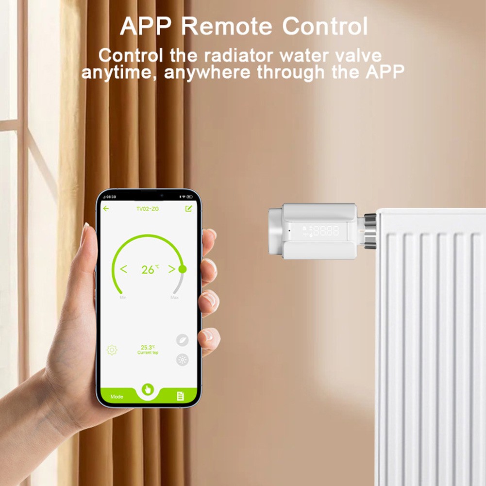 Programmable Temperature Control Valve Optimize Home Heating Efficiency