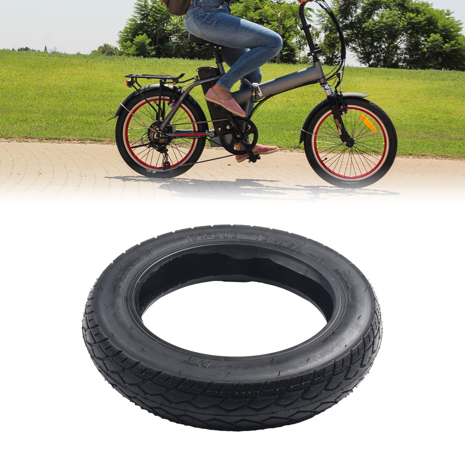 Versatile Tire Tube Set for Electric Scooters and Electric Wheelchairs