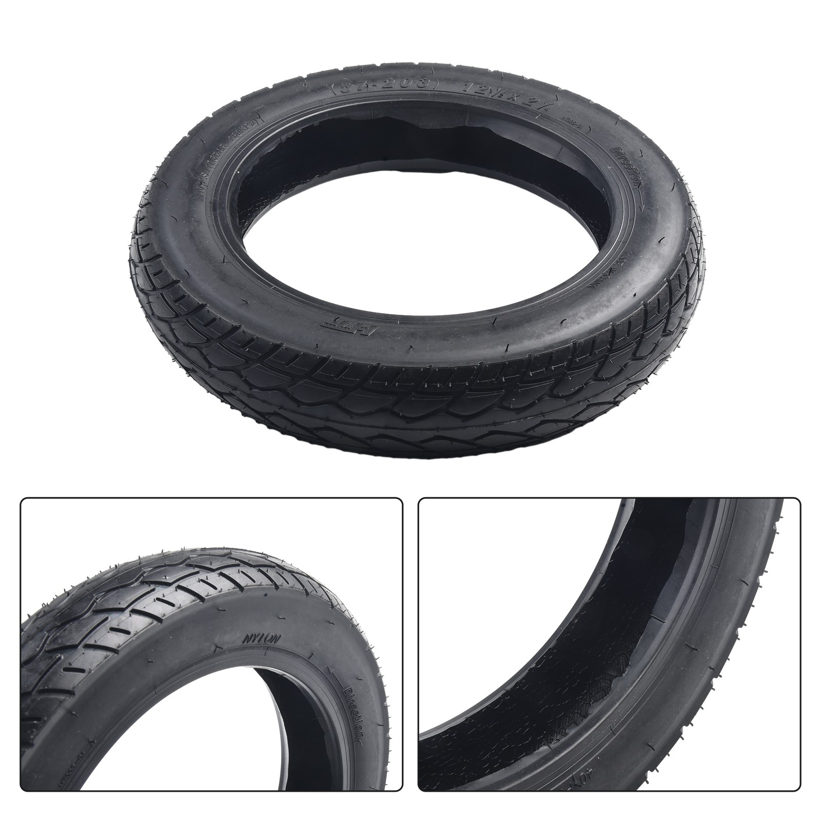 Versatile Tire Tube Set for Electric Scooters and Electric Wheelchairs