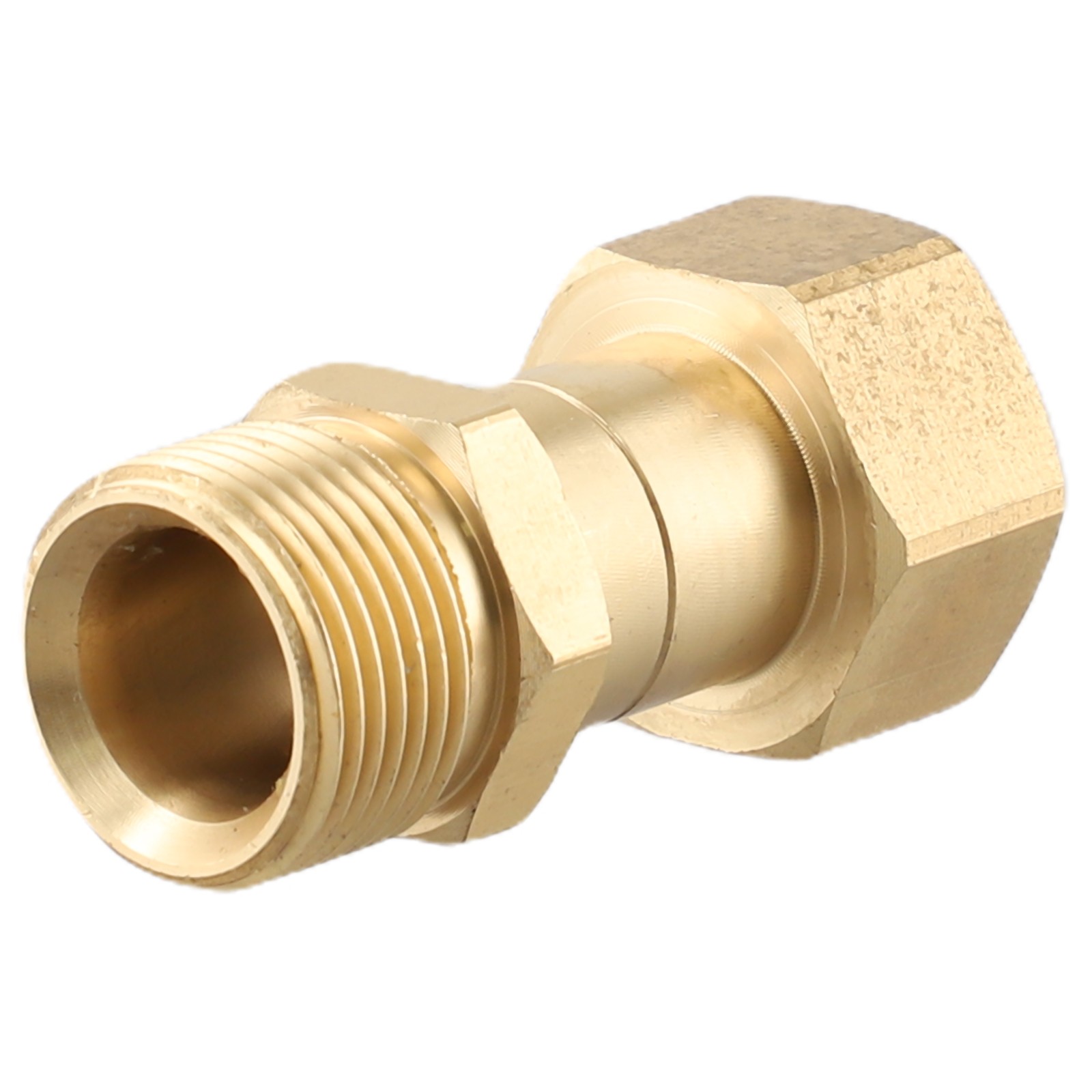 Confezione Da 2 Gruppi Adattatori Rubinetto Con Filetto Maschio 34 In Ottone Ja155