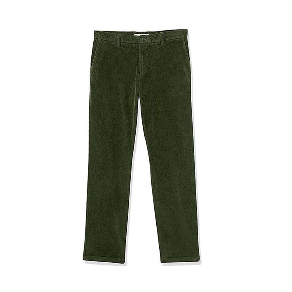 New Stylish Trousers Pants Fit Fashion Athleisure Corduroy Plain Vintage Retro - Picture 16 of 20