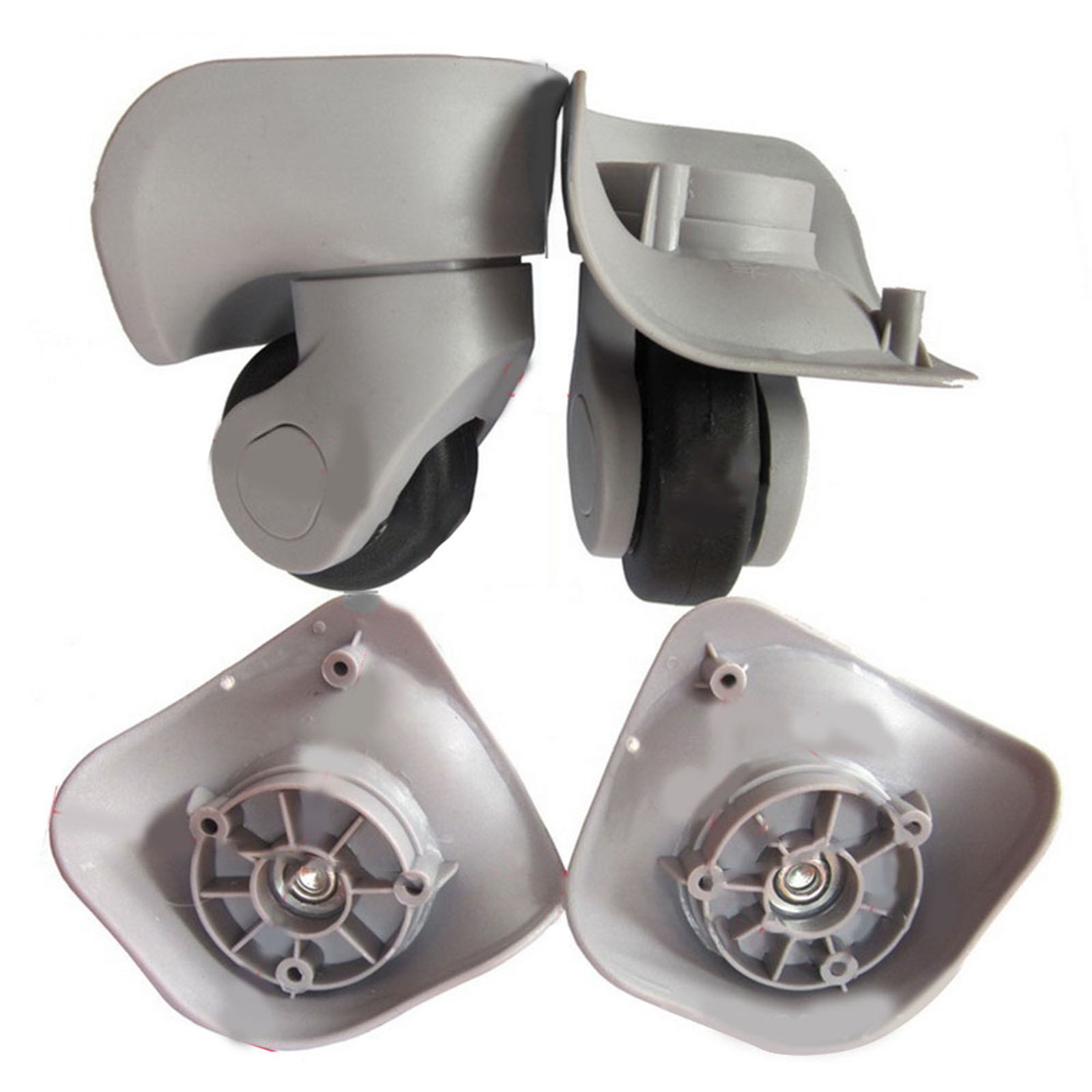 Affordable for 2 Pack Luggage Replacement Wheels High Quality Easy Installation